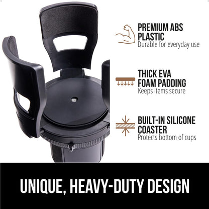 Gorilla Grip Car Cup Holder for Stanley, Yeti & Owala