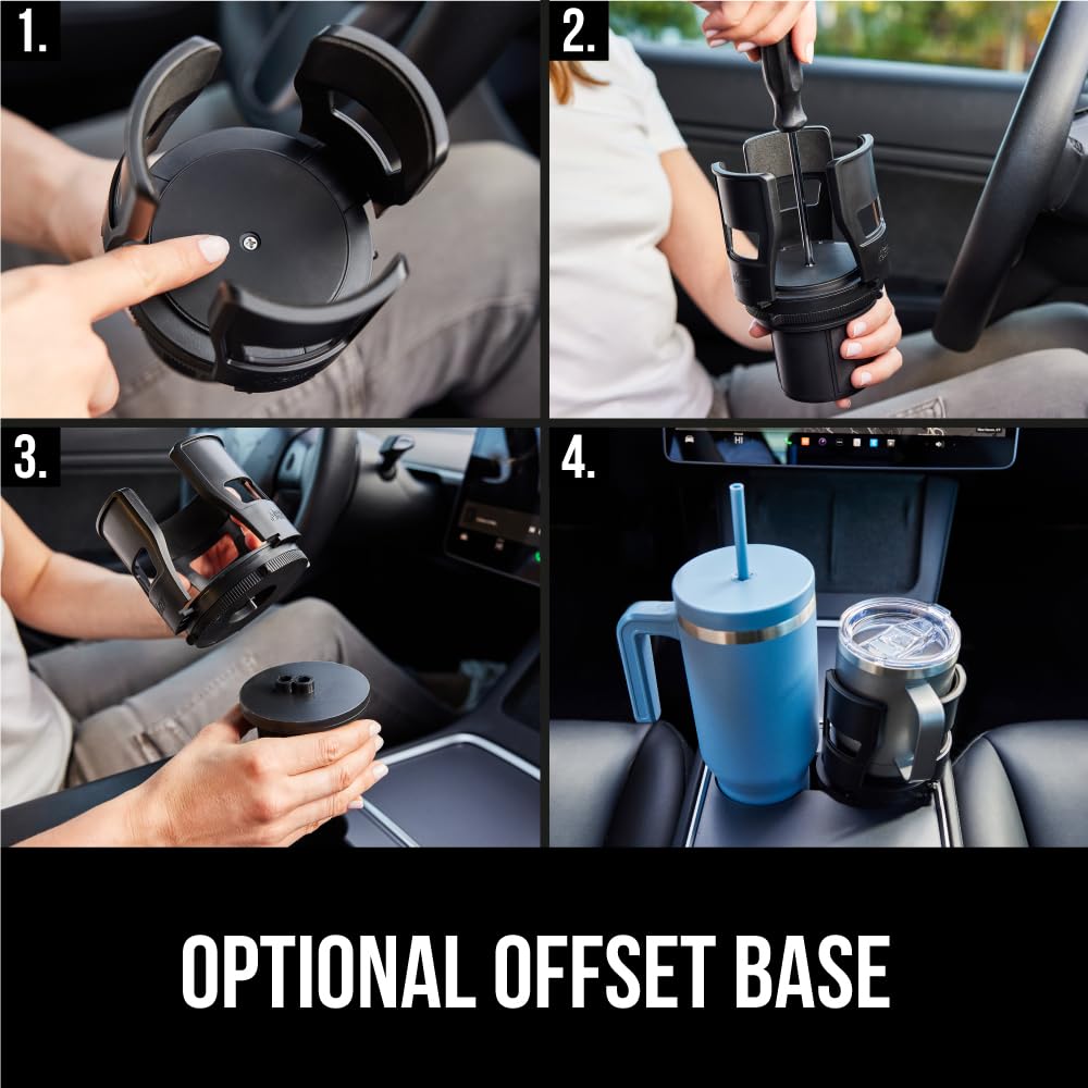 Gorilla Grip Car Cup Holder for Stanley, Yeti & Owala