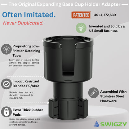 Swigzy Cup Holder Expander for Yeti, Hydro Flask & Owala