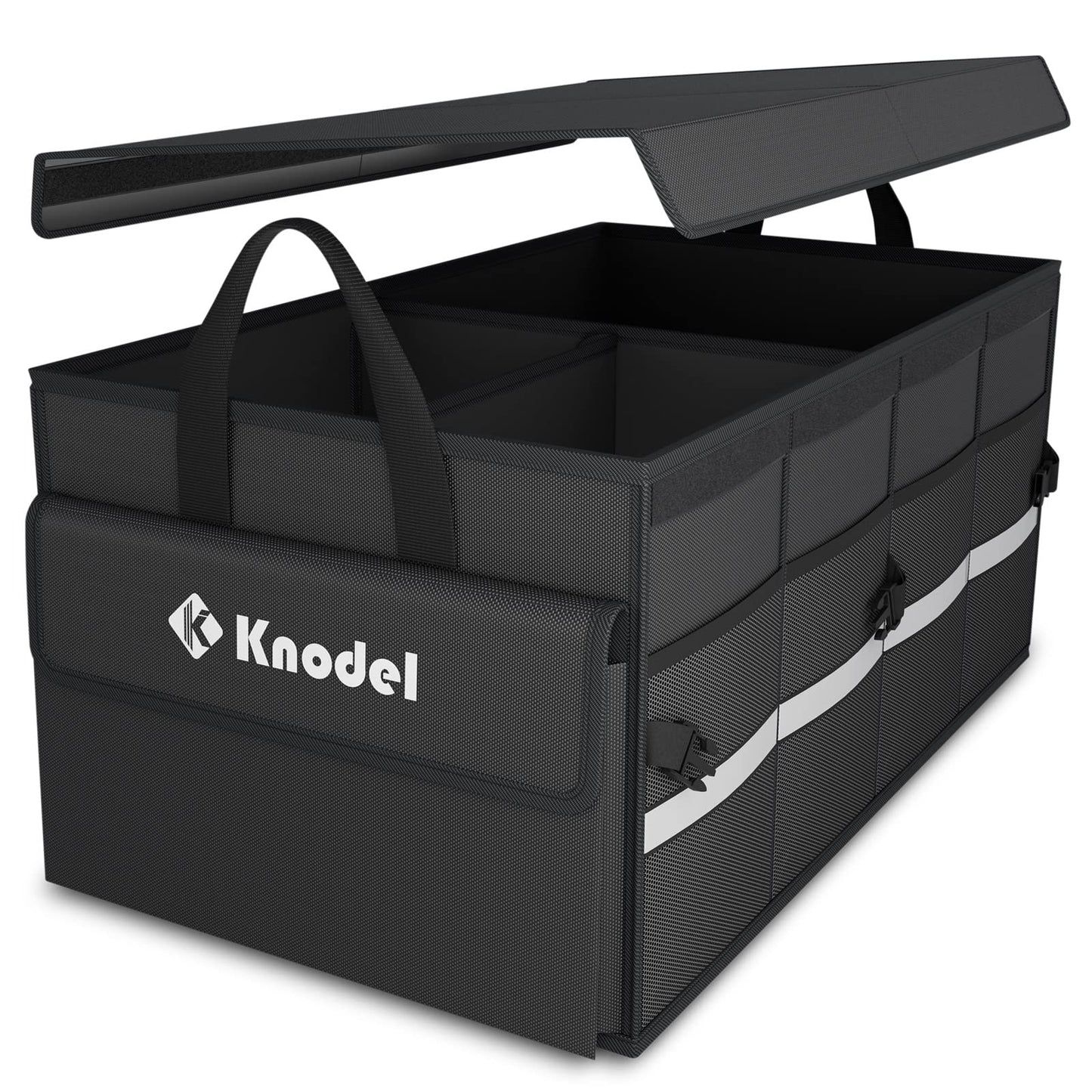 K KNODEL Foldable SUV Trunk Organizer with Lid