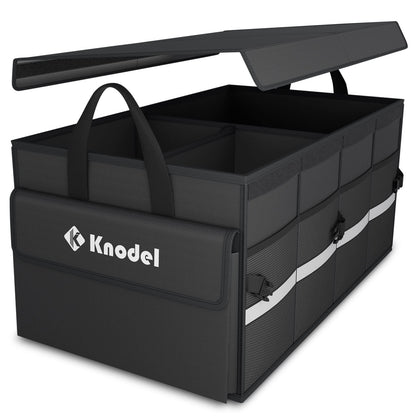 K KNODEL Foldable SUV Trunk Organizer with Lid